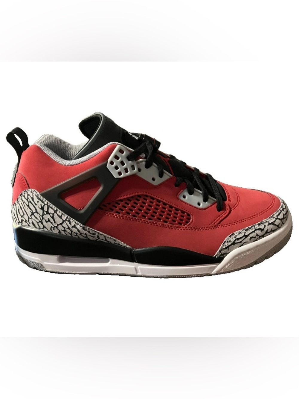 Nike Air Jordan Spizike Low Toro Gym Red Black Grey FQ1759-600 MEN Size 12